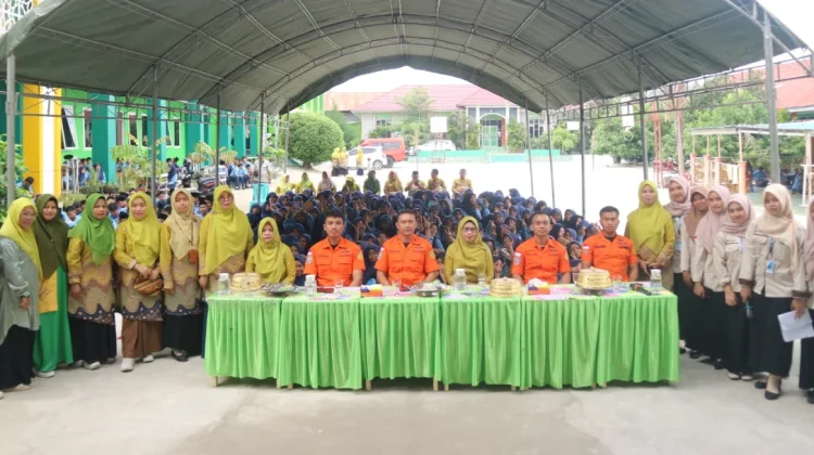 Basarnas dan Untad Edukasi Mitigasi Bencana di MTsN 2 Palu