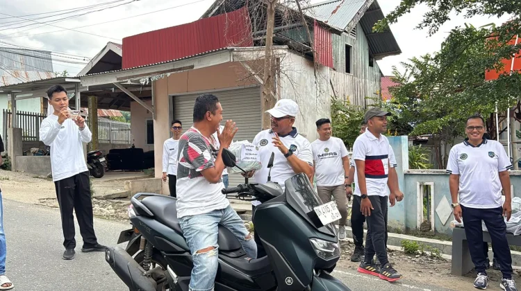 Jumat Berkah, Lapas Palu Salurkan Bansos untuk Warga Kawatuna