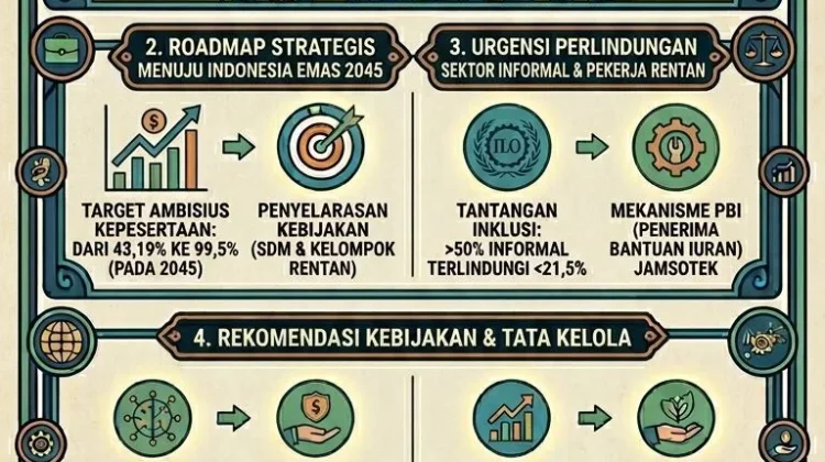 BPJamsostek Hadir Wujudkan Ketahanan Nasional menuju Indonesia Emas 2045