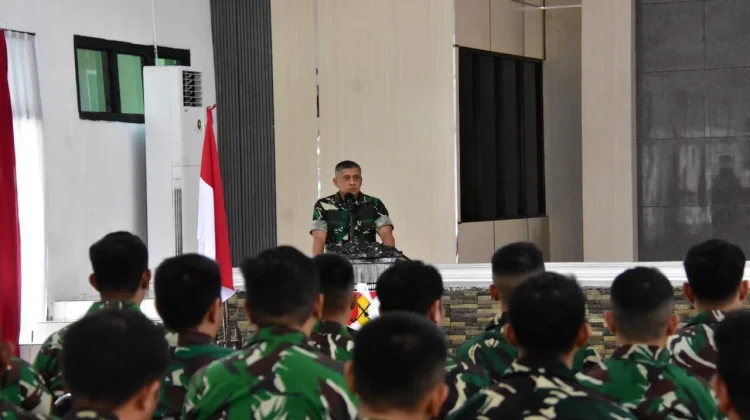 Tutup Penataran Litpers, Kasdam Tekankan Sikap Profesionalitas saat Bertugas