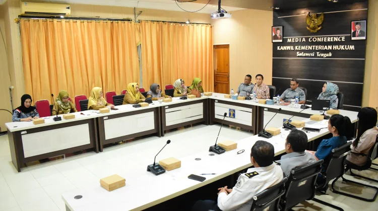 Kanwil Kemenkum Sulteng Lakukan Evaluasi Dampak Kebijakan Permenkum