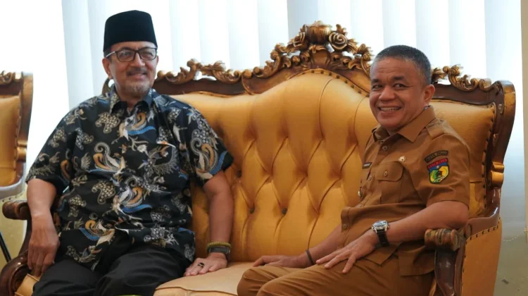 Terima Audiensi MUI, Wali Kota Palu Bahas Buku hingga Isu Lingkungan