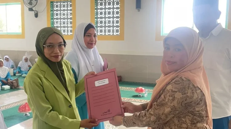 Tiga Puluh Majelis Taklim di Witaponda Terima SKT dari Kemenag Morowali