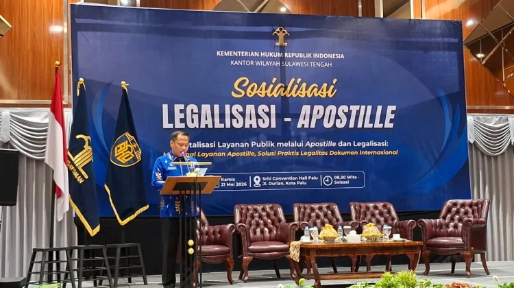 Layanan Apostille Kemenkum Permudah Mahasiswa Sulteng Kuliah ke Luar Negeri