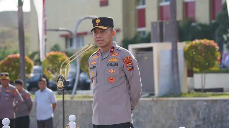 Pimpin Apel Perdana, Kapolda Sulteng Tekankan Kerja Dengan Hati