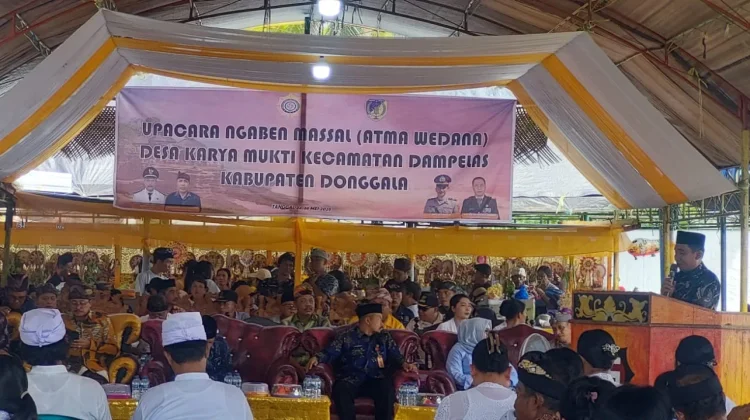 Kemenag Donggala Apresiasi Ngaben Massal sebagai Wujud Harmoni Antarumat