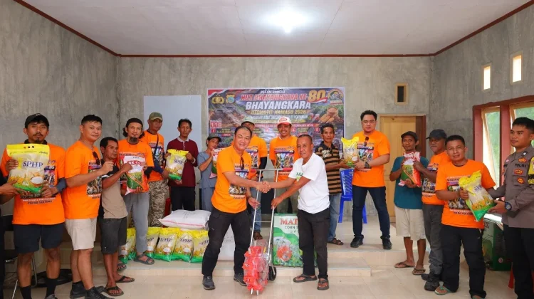 Survei Rute di Donggala, Bhayangkara Offroad Salurkan Alsintan
