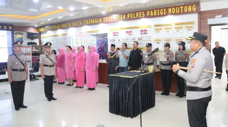 Polres Parimo Lakukan Rotasi Jabatan