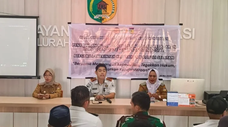 Bapas Palu Bangun Kesadaran Hukum Warga melalui Penyuluhan Pidana Kerja Sosial