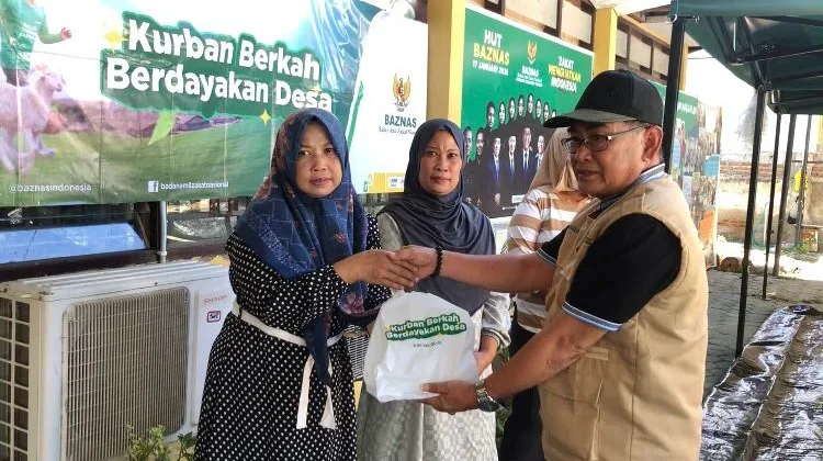 Baznas Sulteng Salurkan Paket Kurban untuk Wilayah Terpencil dan Disabilitas