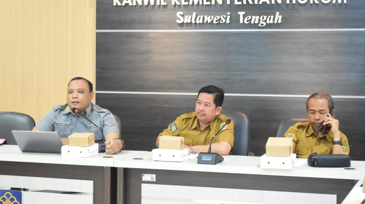 Kemenkum Sulteng Uji Rancangan RKPD Parimo Perkuat Regulasi Daerah