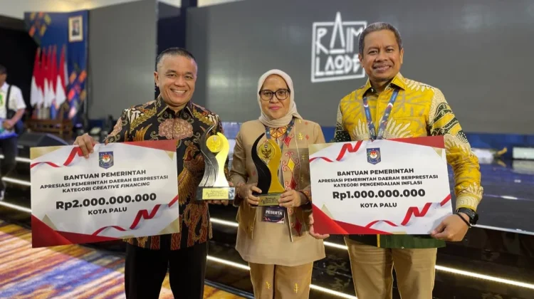 Palu Raih Penghargaan Ajang Apresiasi Pemerintah Berprestasi Regional Sulawesi