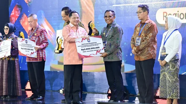 Pemprov Sulteng Toreh Prestasi Nasional, Raih Terbaik II Pengendalian Inflasi