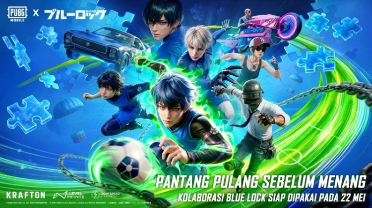 PUBG MOBILE x BLUE LOCK Resmi Dimulai, Isagi dan Rin Hadir dalam Event