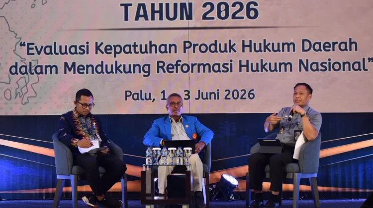 Kakanwil Kemenkum Sulteng Dorong Kepatuhan Regulasi di Rakor Regional Sulawesi