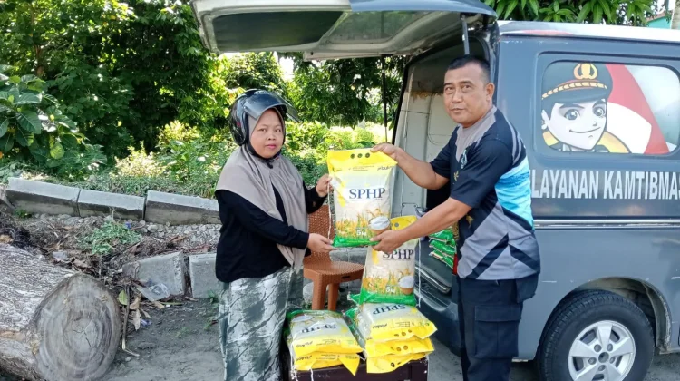 Polres Parigi Moutong Salurkan 20 Sak Beras Subsidi Melalui Gerakan Pangan Murah