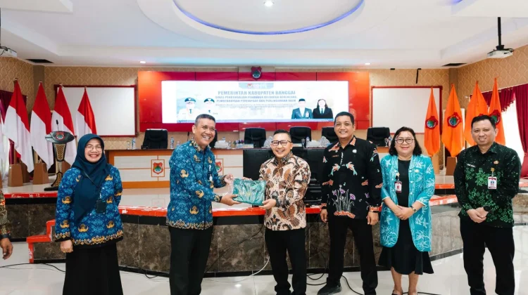 Banggai Raih Penghargaan Penyusunan Dokumen PJPK Berkualitas 2025