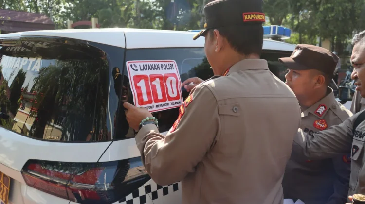 Polresta Palu Sediakan Layanan Pengaduan Cepat 110