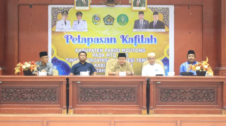 Kafilah MTQ Parigi Moutong Resmi Dilepas ke Kabupaten Sigi