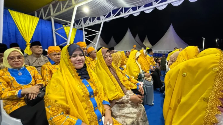 Bupati, Wabup dan Sekda Touna Hadiri Pembukaan MTQ XXXI Dukung Kafilah Daerah