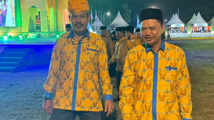 Bupati, Wabup dan Sekda Touna Hadiri Pembukaan MTQ XXXI Dukung Kafilah Daerah