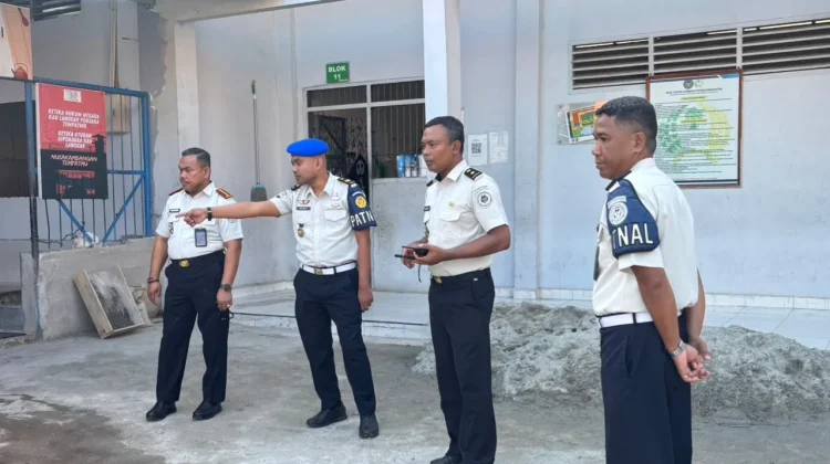 Pastikan Higienitas Makanan WBP, Kalapas Palu Sidak Area Dapur