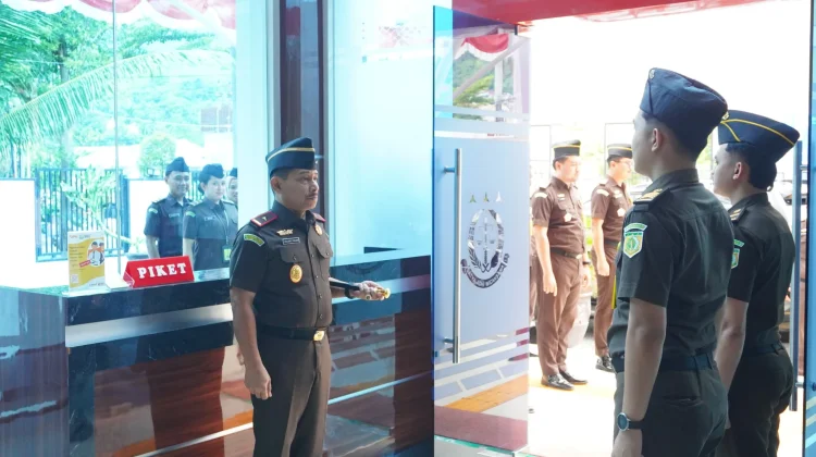 Perkuat Integritas, Kajati Sulteng Kunjungi Kejari Banggai