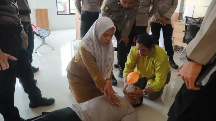 Polres Donggala Gelar Pelatihan RJP