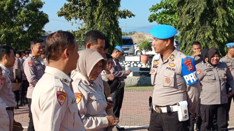 Bidpropam Polda Sulteng Gelar Inspeksi, Belasan Personel Terjaring Razia