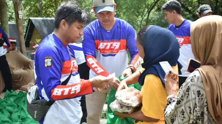 Polda Sulteng dan BTA Salurkan Bantuan Sosial untuk Warga Desa Bale Donggala