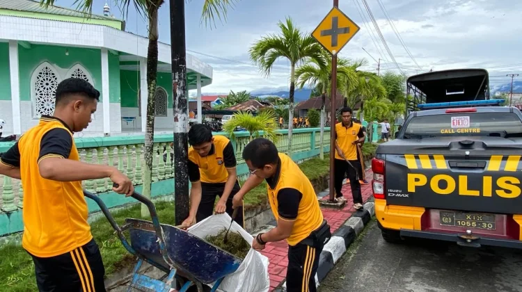 Sambut Hari Bhayangkara, Polres Parigi Moutong Gelar Aksi Sosial Lintas Agama