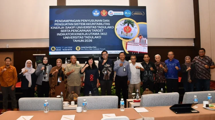 Tingkatkan Akuntabilitas Institusi, Untad Gelar Pendampingan SAKIP dan IKU