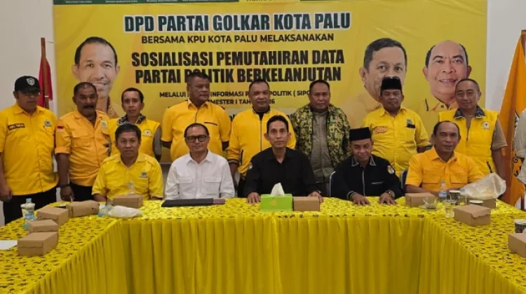 KPU Palu Intensifkan Pemutakhiran Data Partai Politik