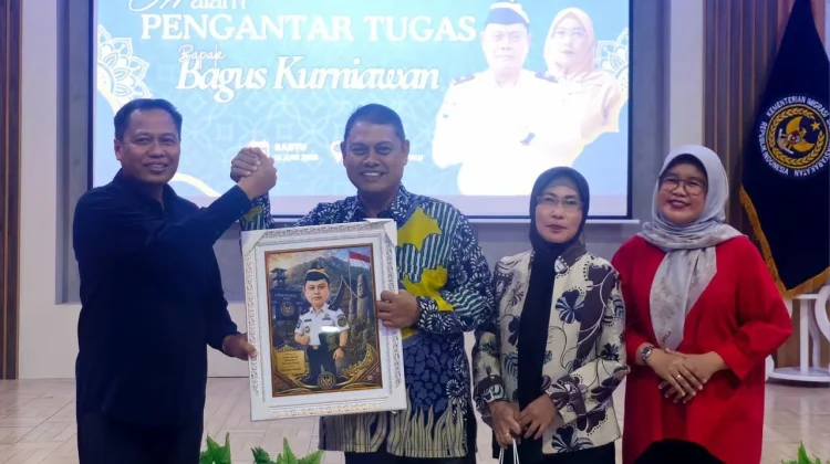 Malam Pengantar Tugas, Kakanwil Kemenkum Sulteng Apresiasi Bagus Kurniawan