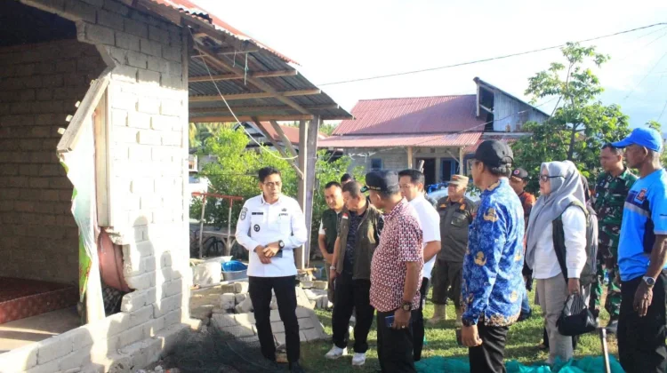 Pemkab Parigi Moutong Salurkan Bantuan dan Percepat Pendataan Pascagempa M 6,7