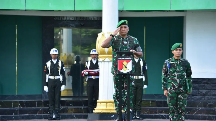 Pangdam XXIII/Palaka Wira Tekankan Kepatuhan Hukum dan Disiplin Prajurit dan PNS