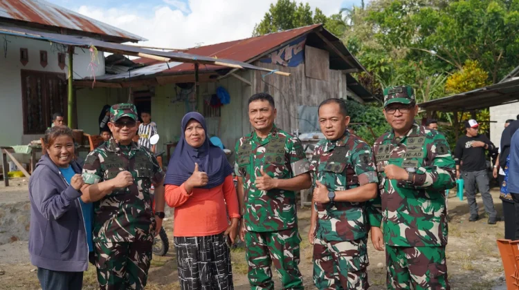 Respons Cepat TNI, Danrem 132/Tdl Turun ke Lokasi Gempa Palolo Cek Kondisi Warga
