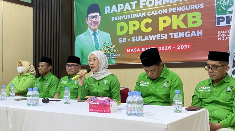 PKB Minta Pengurus DPC Se-Sulteng Diisi Kader Siap Kerja untuk Masyarakat