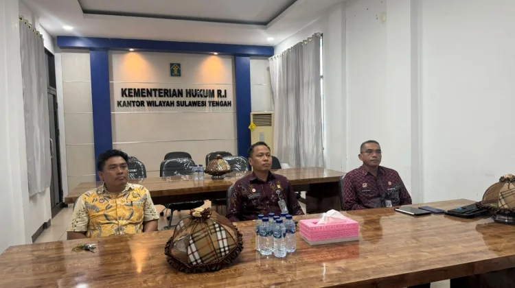 Evaluasi Capaian Semester I, Kemenkum Sulteng Siap Akselerasi Program