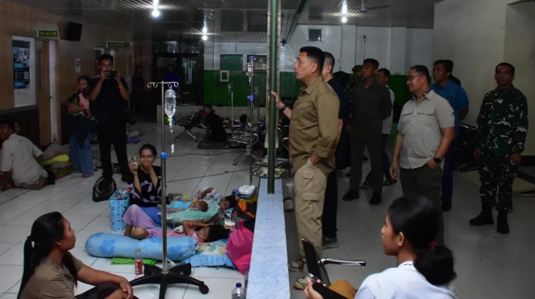 Pasca-Gempa M 6,7, Pangdam Palaka Wira Cek Kesiapan RS Sindu Trisno