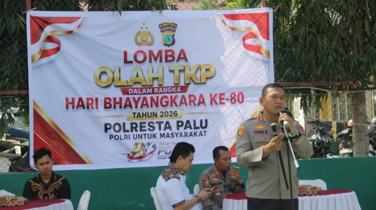 Tingkatkan Profesionalisme Penyidik, Kapolresta Palu Gelar Lomba Olah TKP