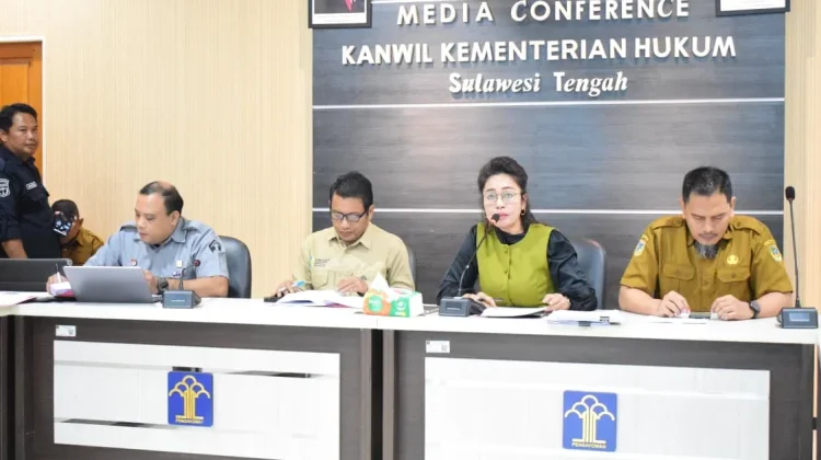 Kanwil Kemenkum Sulteng Harmonisasikan Ranperda Pendidikan Parigi Moutong