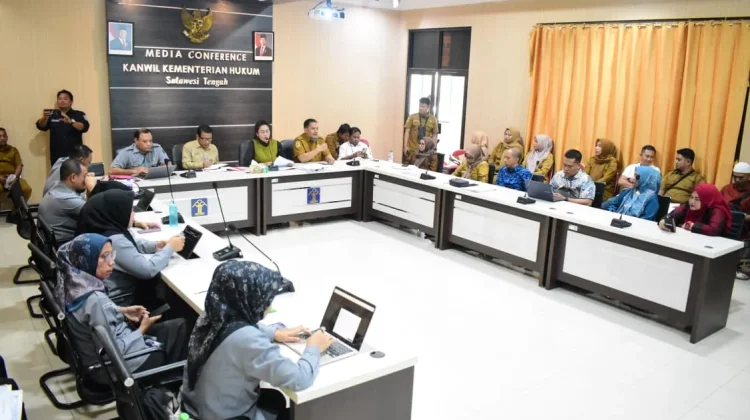 Pemkab Parimo dam Kemenkum Sulteng Matangkan Raperda Penyelenggaraan Kesehatan