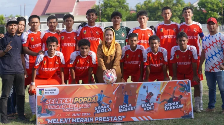Ratusan Atlet Pelajar Ikuti Seleksi POPDA Tingkat Kota Palu Tahun 2026