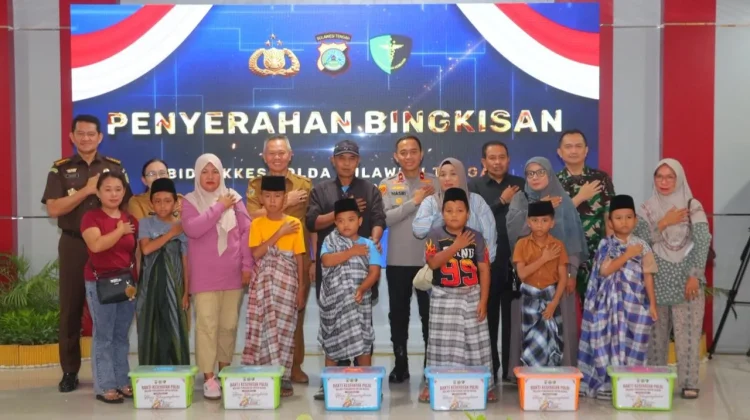 Puncak Bakti Kesehatan Hari Bhayangkara Ke-80 Dipusatkan di Polres Sigi