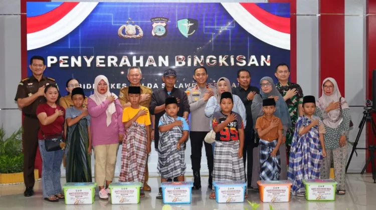 Ribuan Warga Sigi Manfaatkan Bakti Kesehatan Hari Bhayangkara ke-80