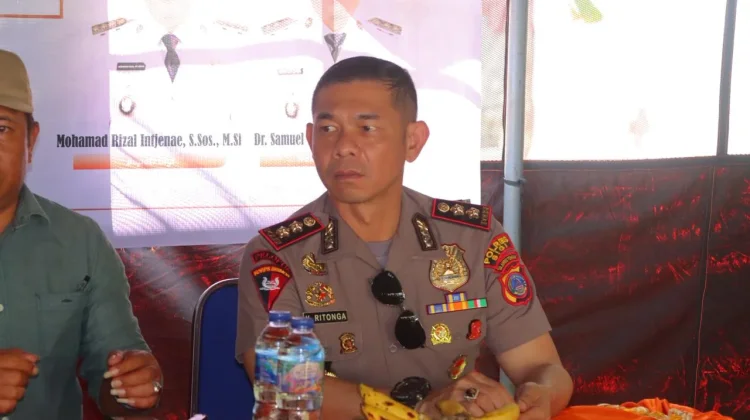 Pembangunan Huntara Dimulai, Polres Sigi Siap Kawal Distribusi Bantuan