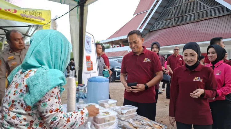 Polda Sulteng Perkuat Ekonomi Rakyat lewat Pasar Murah dan UMKM