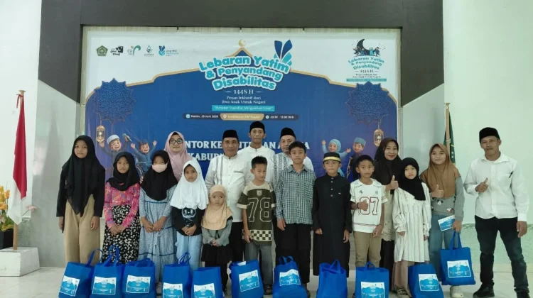 Kemenag Donggala Himpun 150 Paket Bantuan untuk Anak Yatim dan Disabilitas