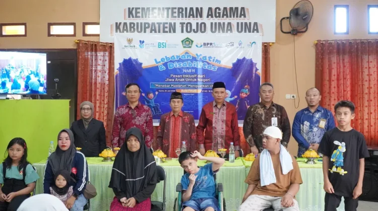Lebaran Yatim 2026, Kemenag Touna Jangkau 200 Penerima Manfaat